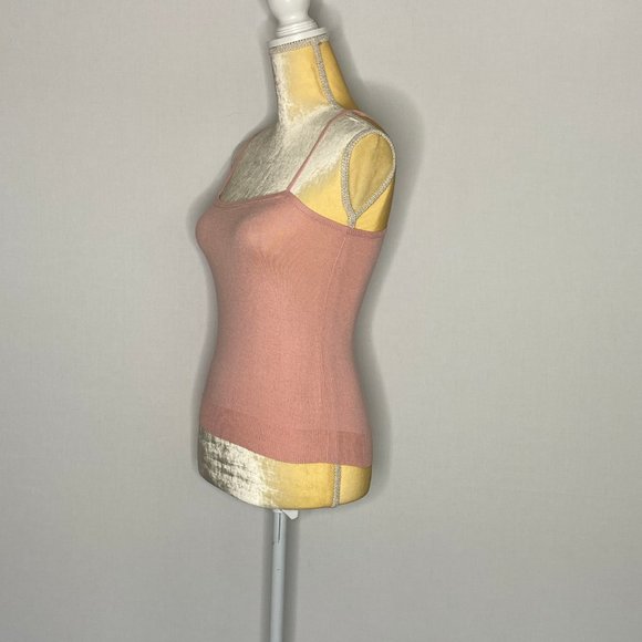 agnis b Camisole Top Spaghetti Strap Knit NWT - Picture 4 of 6